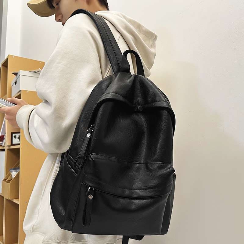 防水リュック シンプル防水キャンパスリュック