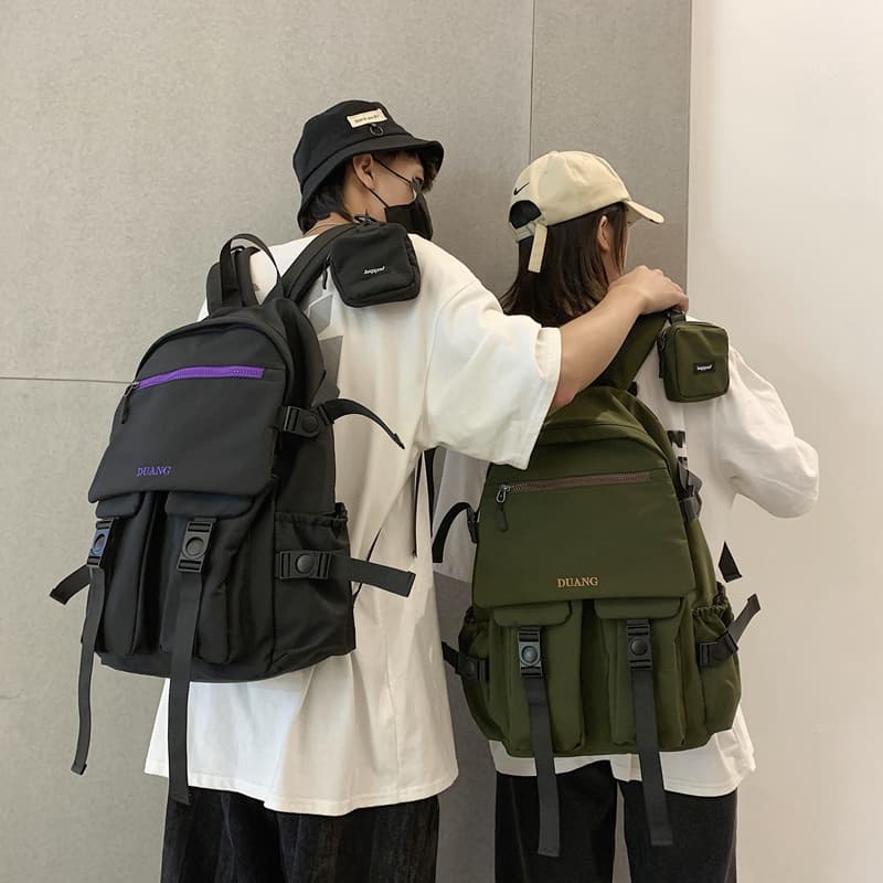 防水リュック ストリート風機能的バックパック