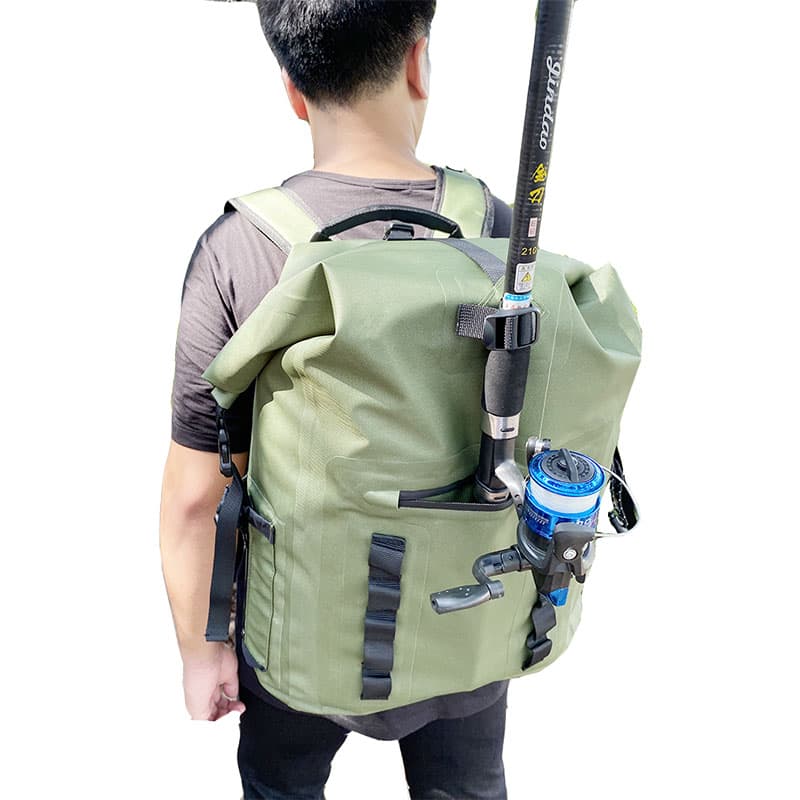 防水リュック 完全防水アウトドアリュック 釣り専用
