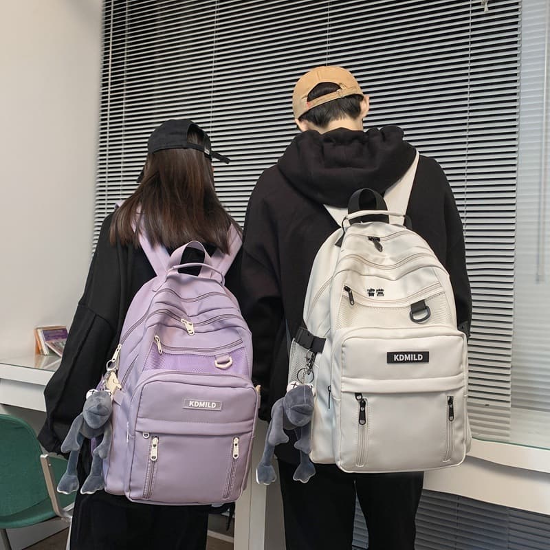 防水リュック 多機能ポケット付き学生用リュック