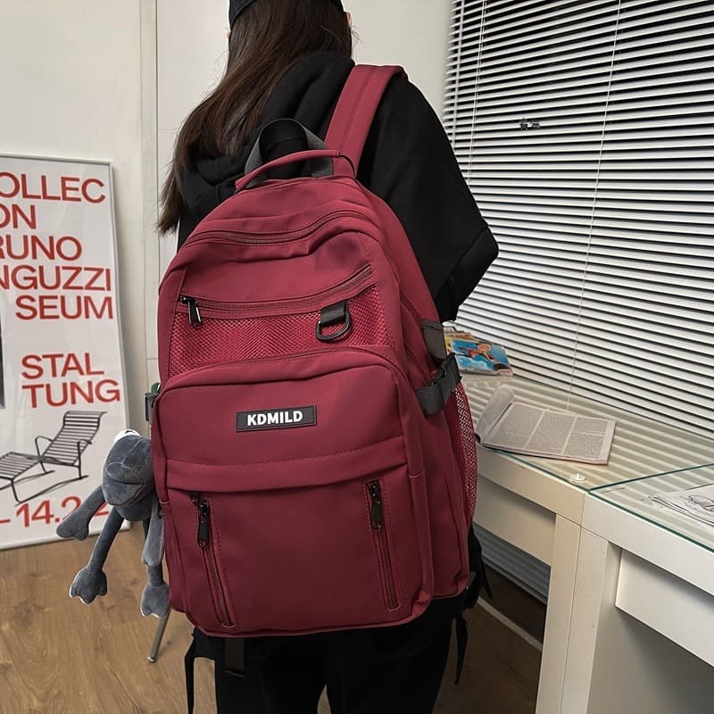 防水リュック 多機能ポケット付き学生用リュック