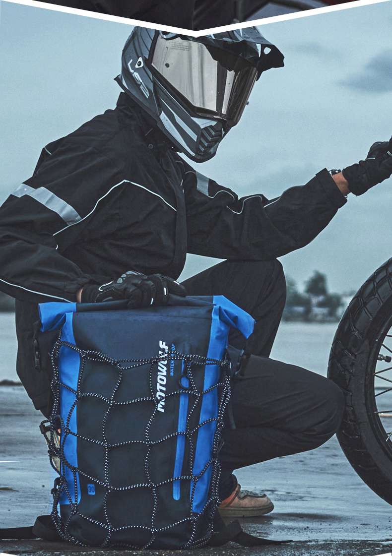 防水リュック 全天候型 バイクライダーズバッグ