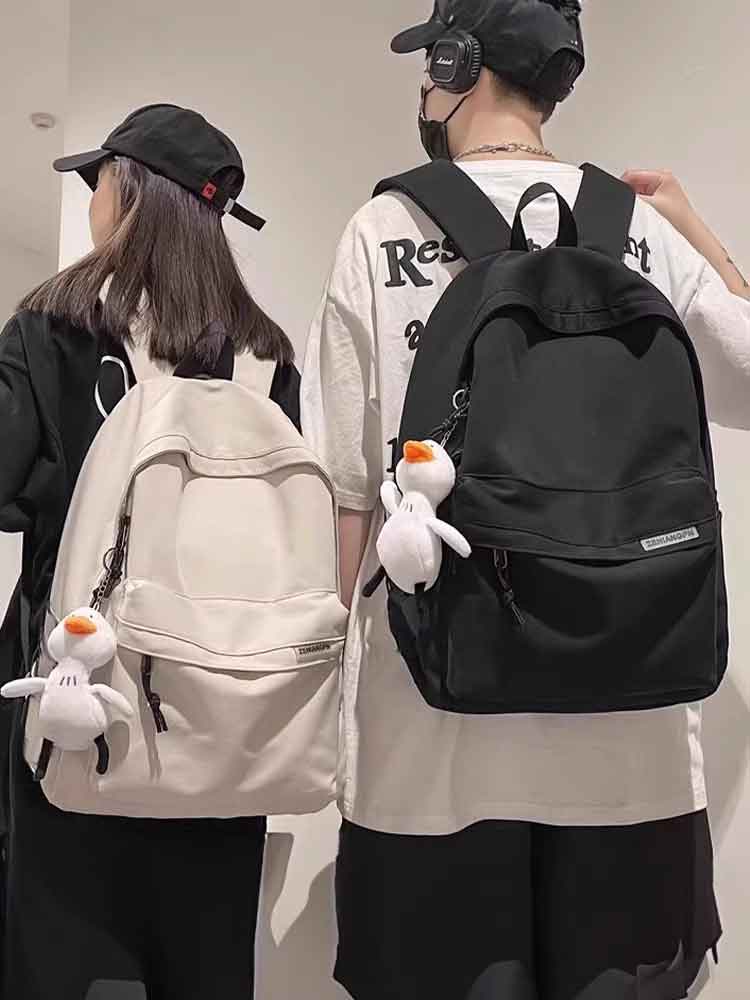 防水リュック おしゃれ小物付き学生リュック